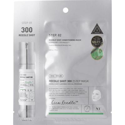 VT COSMETICS - Reedle Shot 300 2-Step Mask, 1 szt - dwuetapowa kuracja do twarzy