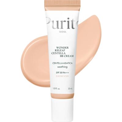 PURITO SEOUL - Wonder Releaf Centella BB Cream #15 Rose Ivory, 30 ml - krem BB do twarzy
