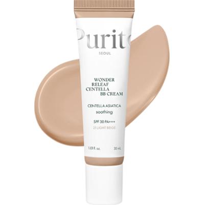 PURITO SEOUL - Wonder Releaf Centella BB Cream #21 Light Beige, 30 ml - krem BB do twarzy