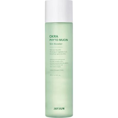 JAYJUN - Okra Phyto Mucin Skin Booster, 200 ml - nawilżająco-kojący booster-tonik do twarzy
