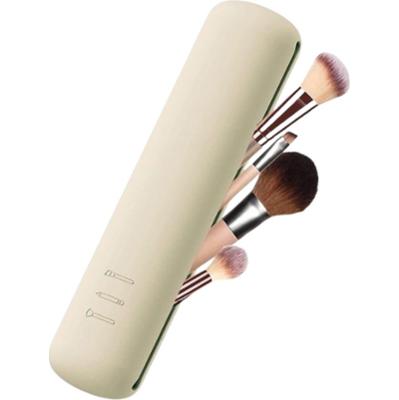 ECARLA - Silikonowe etui na pędzle do makijażu, krem