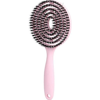 ECARLA - Szczotka do włosów różowa