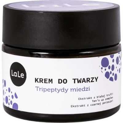 La-Le - Copper Tripeptide Face Cream, 50 ml - ujędrniająco-regenerujący krem do twarzy