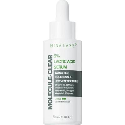 NINE LESS - Molecule-Clear 5% Lactic Acid Serum, 30 ml - delikatne serum złuszczające do twarzy