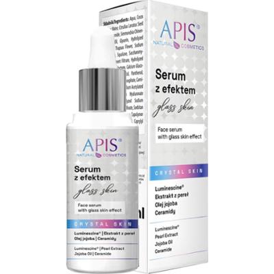 APIS - Crystal Skin Face Serum With Glass Skin Effect, 30 ml - serum do twarzy z efektem 