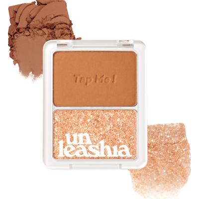 UNLEASHIA - Tap Me Palette Duo N°2 Groovy, 8.4 g - paleta 2 cieni do powiek