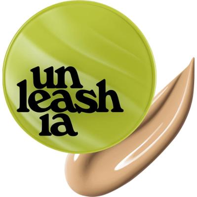 UNLEASHIA - Satin Wear Healthy-Green Cushion 22N Sienna SPF30 PA++, 15 g - satynowy podkład w formie cushion
