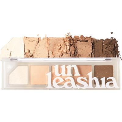 UNLEASHIA - Mood Shower Face Palette No.3 Nude Shower, 4 g - paleta 5 cieni do powiek nude