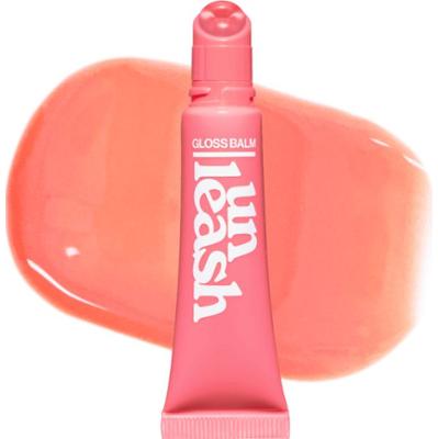 UNLEASHIA - Sunset Dazzle Gloss Balm No.2 Bondi, 10 g - nawilżający błyszczyk-balsam do ust z peptydami