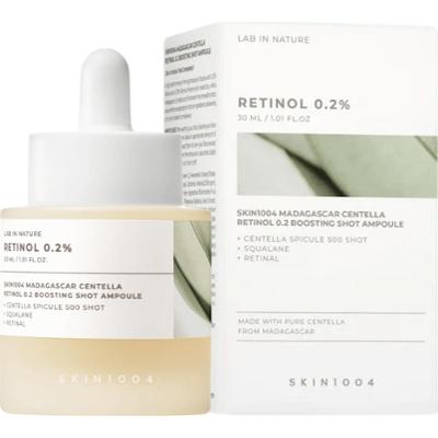 SKIN1004 - Madagascar Centella Retinol 0.2 Boosting Shot Ampoule, 30 ml - ujędrniająca ampułka do twarzy