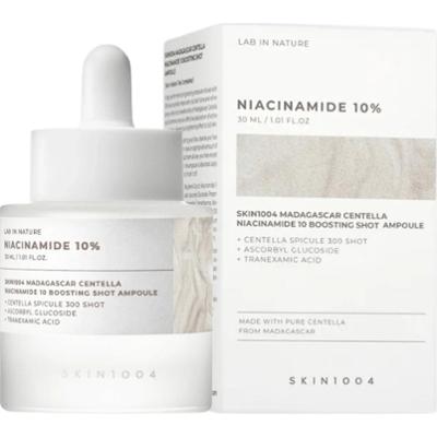 SKIN1004 - Madagascar Centella Niacinamide 10 Boosting Shot Ampoule, 30 ml - rozświetlająca ampułka do twarzy