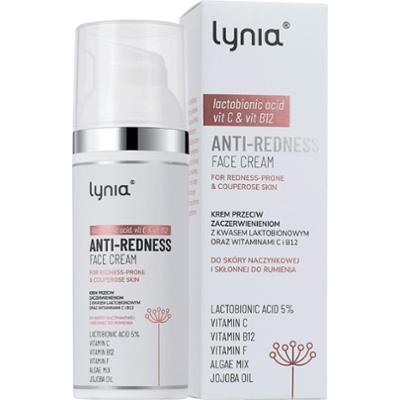 Lynia - Anti-Redness Face Cream, 50 ml - krem do twarzy przeciw zaczerwienieniom