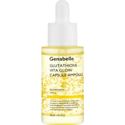 Genabelle - Gluthatione Vita Glow Capsule Ampoule, 30 ml - rozświetlająca ampułka do twarzy