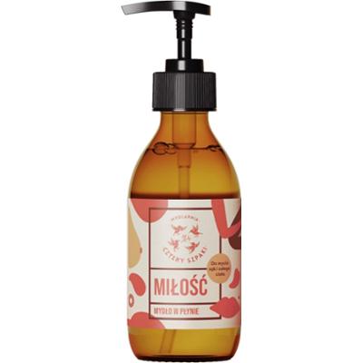 CZTERY SZPAKI - Miłość Mydło w płynie do mycia rąk i całego ciała, 300 ml