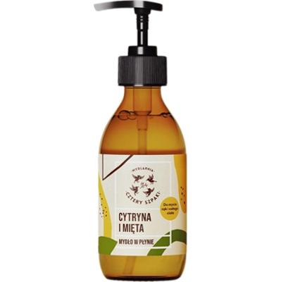 CZTERY SZPAKI - Cytryna i Mięta Mydło w płynie do mycia rąk i całego ciała, 300 ml