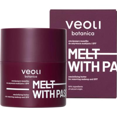Veoli Botanica - Melt With Passion - Emulgujące masełko do zmywania makijażu i SPF, 40g