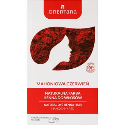 ORIENTANA - Bio henna mahoniowa czerwień, 100g