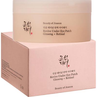 Beauty of Joseon - Revive Under Eye Patch Ginseng + Retinal, 60 szt - ujędrniająco-wygładzające hydrożelowe płatki pod oczy