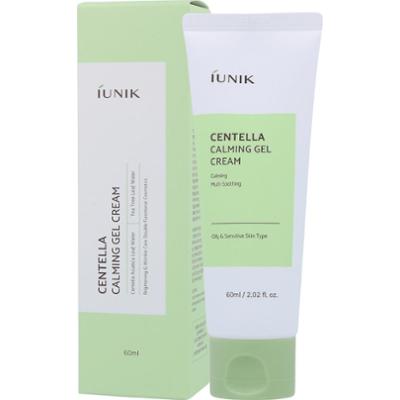 iUNIK - Centella Calming Gel Cream, 60ml - kojący krem z wąkrotką azjatycką