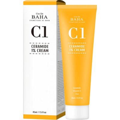 COS DE BAHA - C1 Ceramide 1% Cream, 45 ml - krem do twarzy wzmacniający barierę hydrolipidową