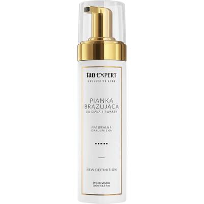 TanExpert - Exclusive Line New Definition, 200 ml - Pianka brązująca do ciała i twarzy Naturalna Opalenizna