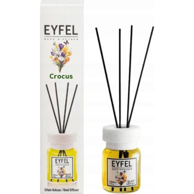 EYFEL - Reed Diffuser Crocus, 120 ml - odświeżacz powietrza w formie patyczków o zapachu krokusa