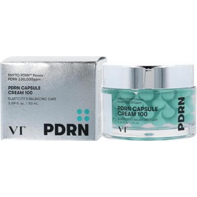 VT COSMETICS - PDRN Capsule Cream 100, 50 ml - regenerująco-nawilżający kapsułkowy krem do twarzy
