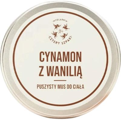 CZTERY SZPAKI Mus do ciała Cynamon z Wanilią, 150 ml