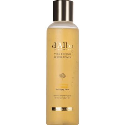 d'Alba - White Truffle Vita Toning Serum Toner, 180ml - Nawilżająco-Rozjaśniające Serum Tonizujące