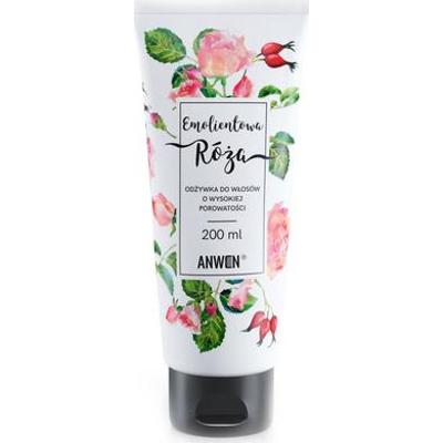 ANWEN - Emolientowa Róża - Odżywka do włosów o wysokiej porowatości, 200ml