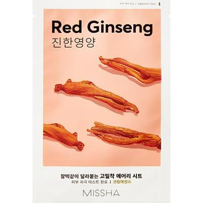 MISSHA - Airy Fit Sheet Mask Red Ginseng Cream type, 20g - odżywczo-ujędrniająca maska w płachcie