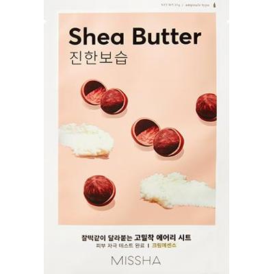 MISSHA - Airy Fit Sheet Mask Shea Butter Cream type, 20g - Nawilżająco-odżywcza maska w płachcie