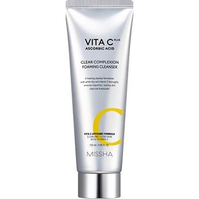 Missha - Vita C Plus Clear Complexion Foaming Cleanser, 120ml - pianka oczyszczająca z witaminą C