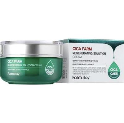 FARMSTAY - Cica Farm Regenerating Solution Cream, 50ml
