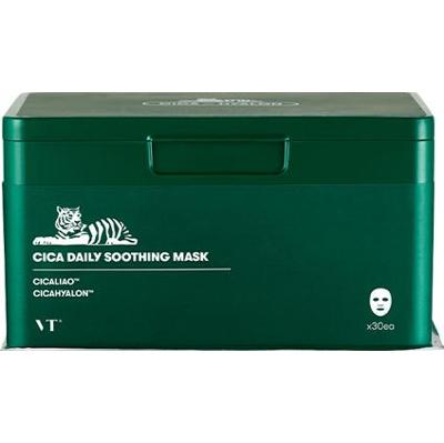 VT COSMETICS - Cica Daily Soothing Mask, 30szt. - nawilżająco-kojące maski w płachcie