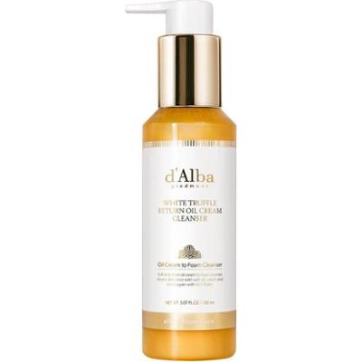 d'Alba - White Truffle Return Oil Cream Cleanser, 150ml - Luksusowy kremowy żel do demakijażu
