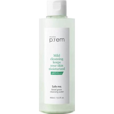 Make P:rem - Safe Me Relief Green Cleansing Water, 400ml - Micelarna woda oczyszczająca