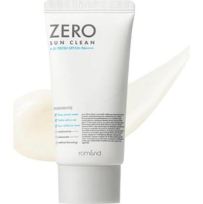 rom&nd - Zero Sun Clean 01 Fresh SPF50+ PA++++, 50ml - lekki krem z filtrem typu tone up