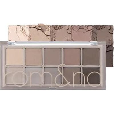 rom&nd - Better Than Palette 04. Dusty Fog Garden, 8 g - Paleta 10 cieni do powiek w odcieniach nude i różu