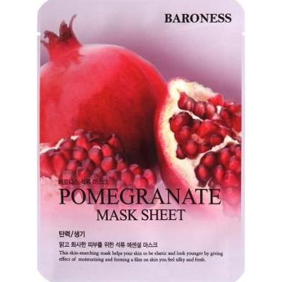 BARONESS - Maska w płachcie z ekstraktem z granatu, 21g