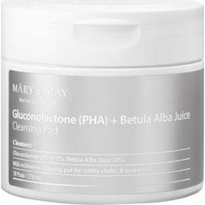 Mary&May - Gluconolactone (PHA)+Betula Alba Juice Cleansing Pad (70 szt)