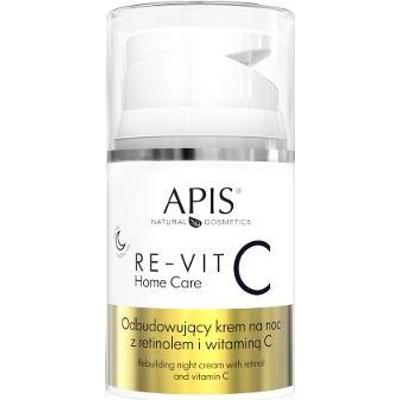 APIS - Odbudowujący krem na noc z retinolem i witaminą C, 50ml