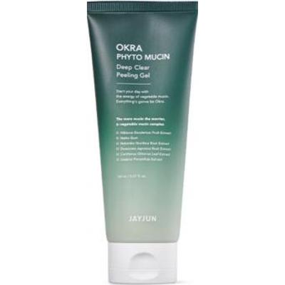 JAYJUN Okra Phyto Mucin Deep Clear Peeling Gel, 150 ml - delikatnie złuszczający peeling żelowy