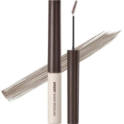 Peripera Speedy Skinny Browcara 02 Dark Brown, 3g - tusz do brwi w odcieniu ciemnego brązu