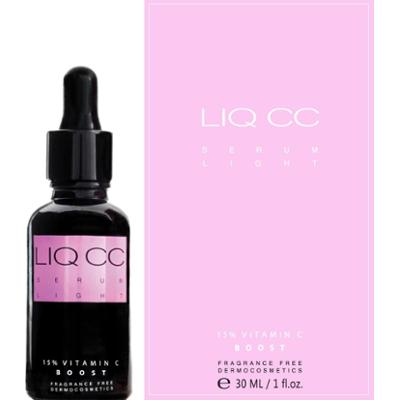 LIQ CC - Serum Light 15% Vitamin C BOOST, Lekkie serum rozświetlające z witaminą C, 30ml