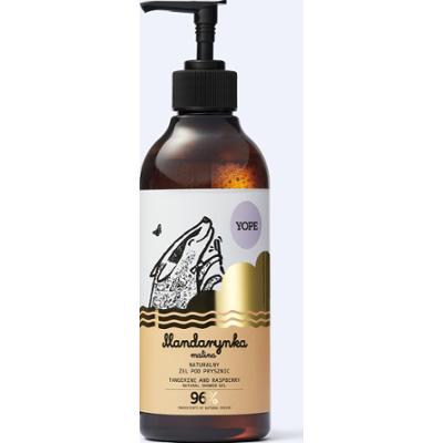 Naturalny żel pod prysznic Mandarynka i malina