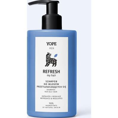 Szampon odświeżający do przetłuszczających się włosów