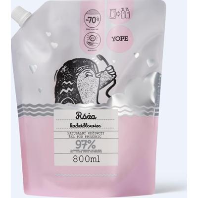 Refill naturalnego żelu pod prysznic Róża i kadzidłowiec