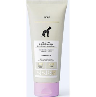 Zmiękczająco-nawilżające mleczko do mycia ciała Creamy musk
