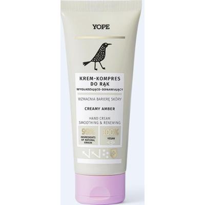 Wygadzająco-odnawiający krem-kompres do rąk Creamy amber